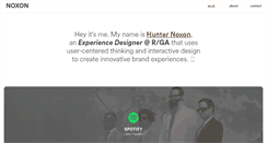 Desktop Screenshot of hunternoxon.com